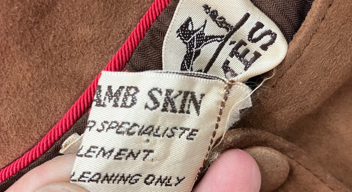 Hermes 에르메스 브라운 스웨이드 크롭 자켓 38 상품이미지4