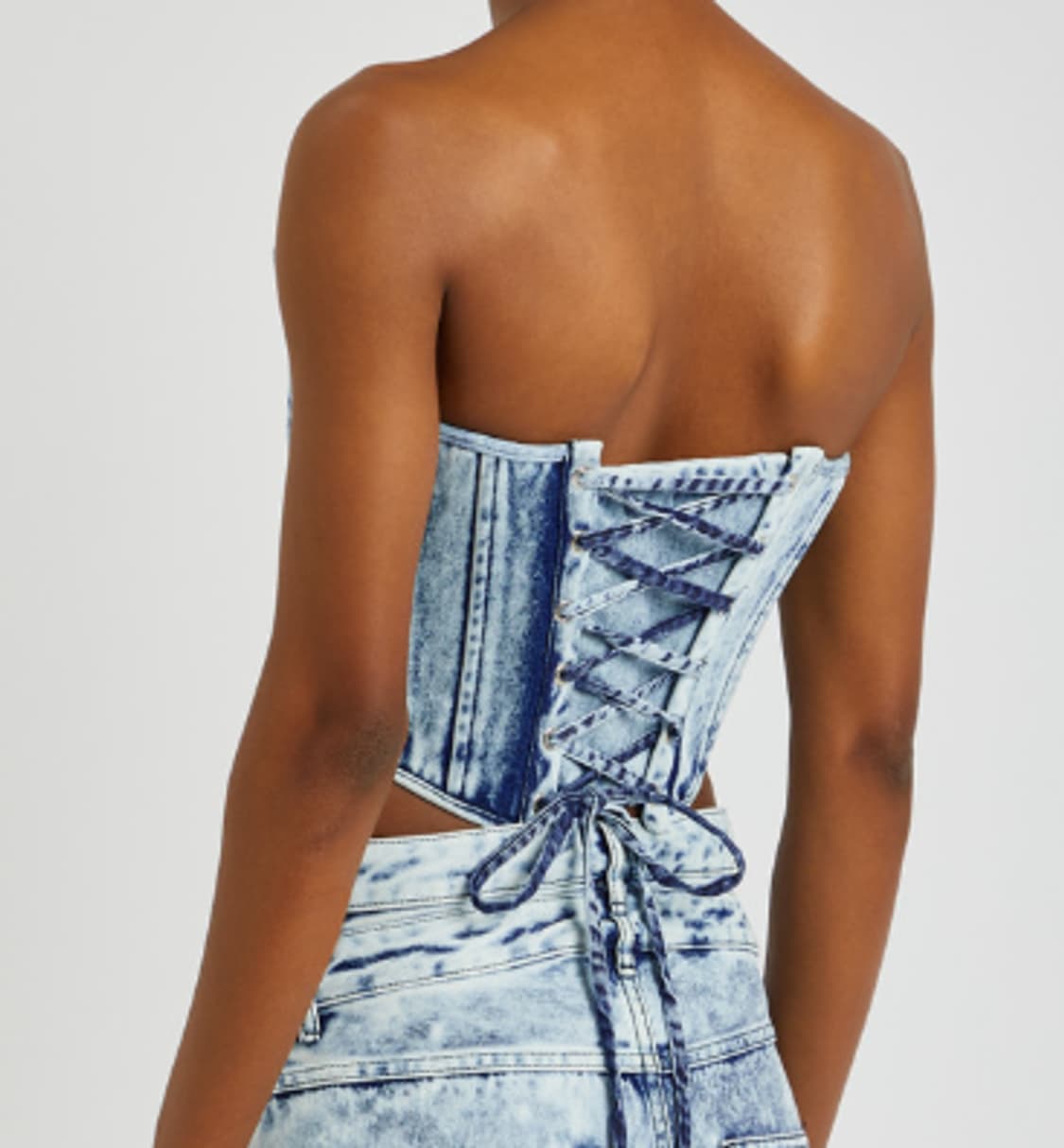 마르케스 알메이다 애시드워시 데님 코르셋 탑 상품이미지7