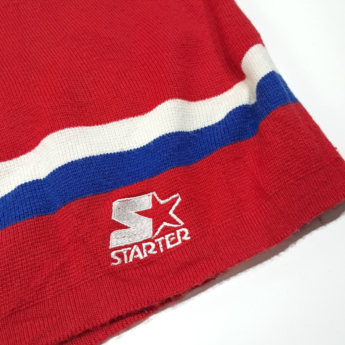 CL210 L 스타터 90s한국판 NHL 캐나디언스 레드 하키스웨터 상품이미지6