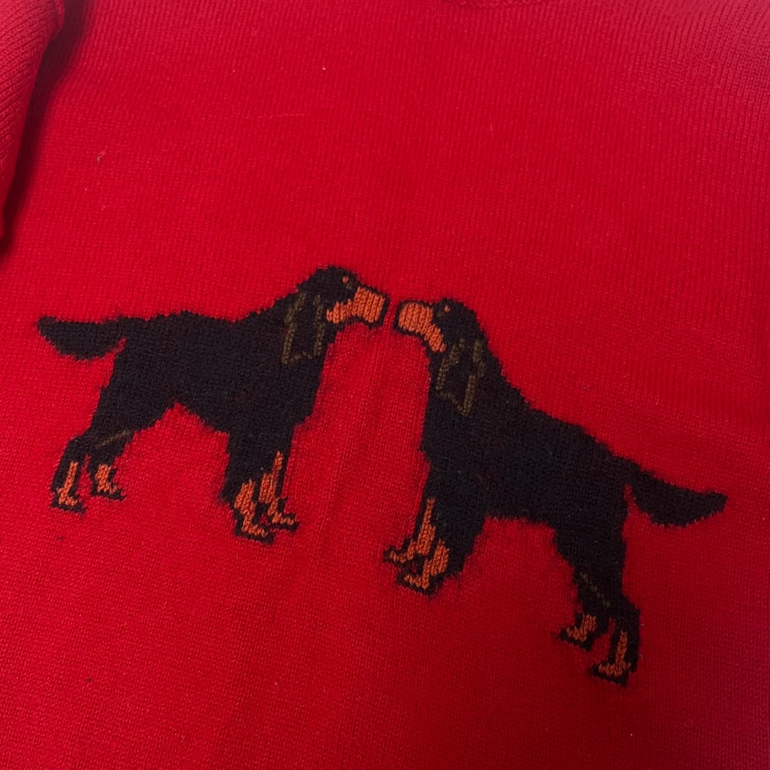 강아지 울 니트 스웨터 상품이미지3