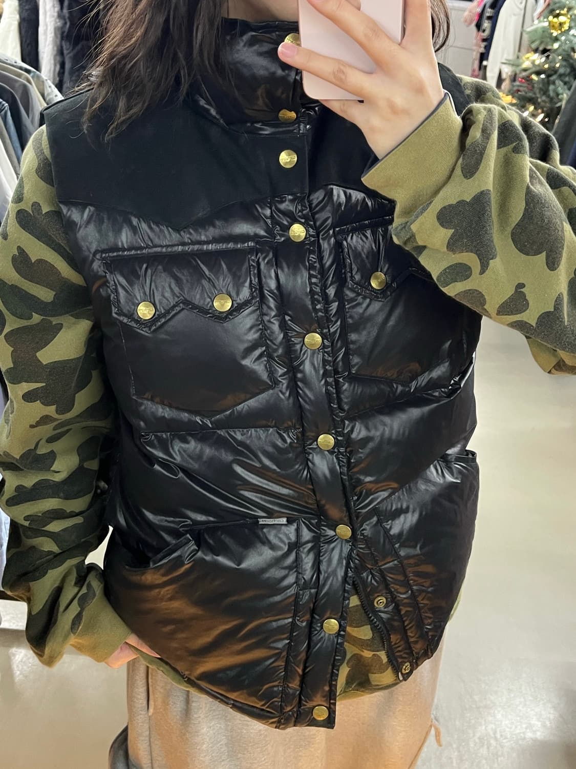 칼하트 패딩 조끼 상품이미지2