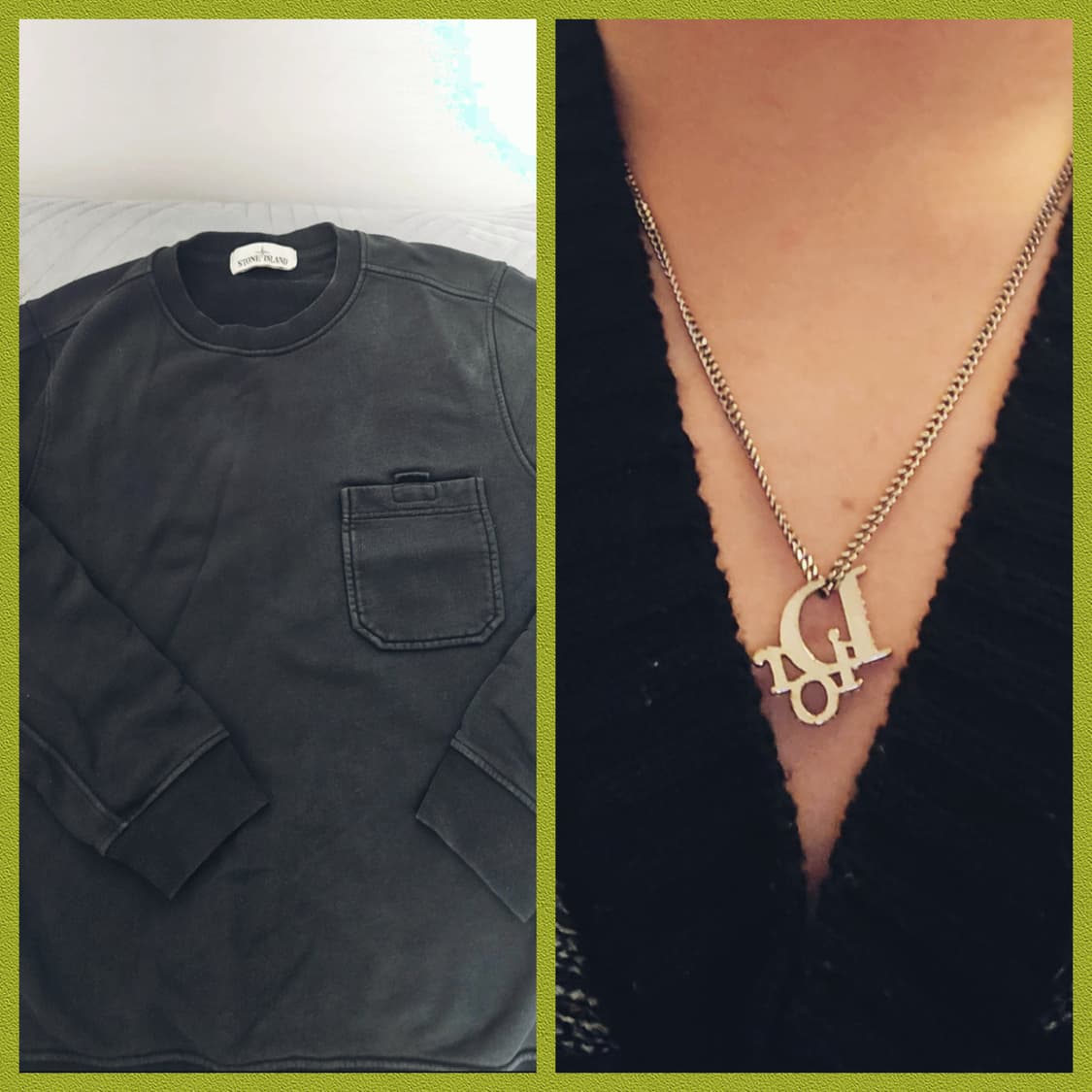 디올 Dior 목걸이 +스톤아일랜드 원포켓 목걸이 일괄 구매시 35만원 상품이미지1