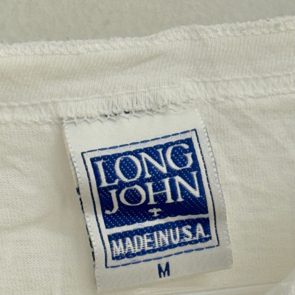 90S LONG JOHN USA 3버튼 헨리넥 티셔츠 (M) 상품이미지2