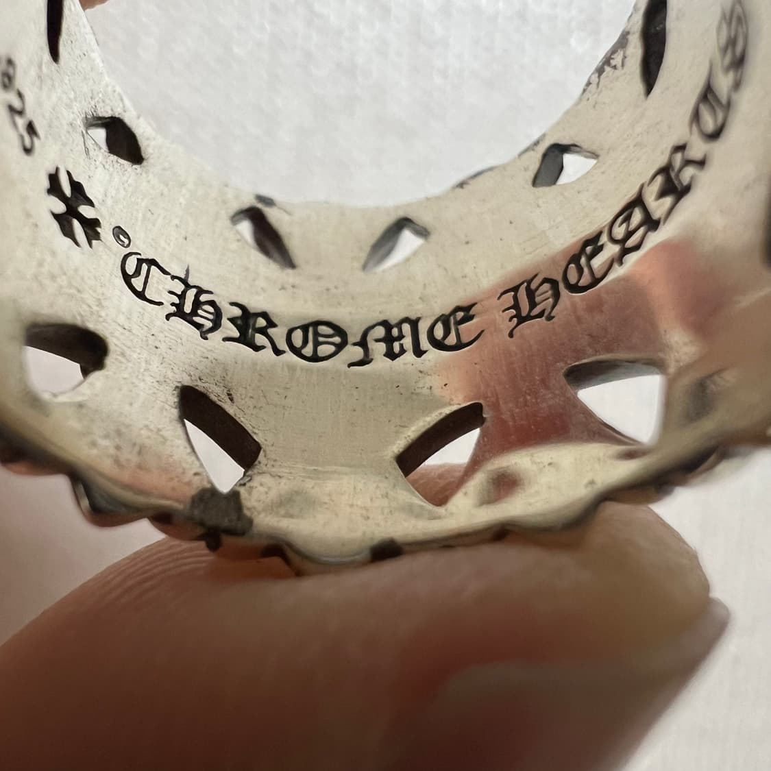 크롬하츠 세메터리라운드 5.5US 판매  상품이미지4