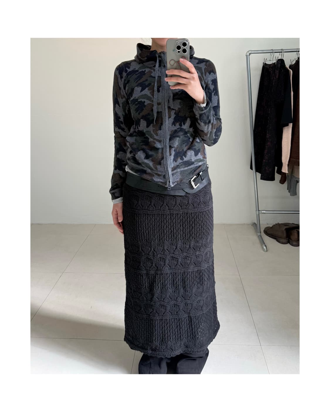 Nolley’s 니트 집업 상품이미지1