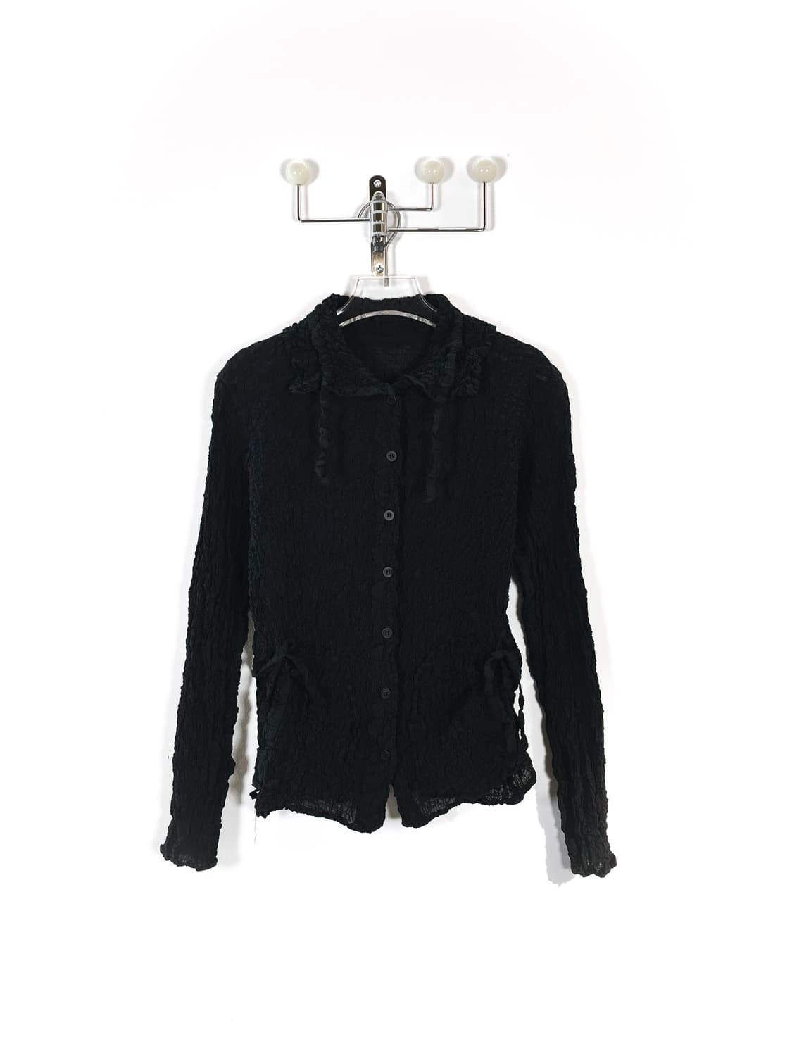 me 이세이 미야케 플리츠 셔링 블라우스 상품이미지1