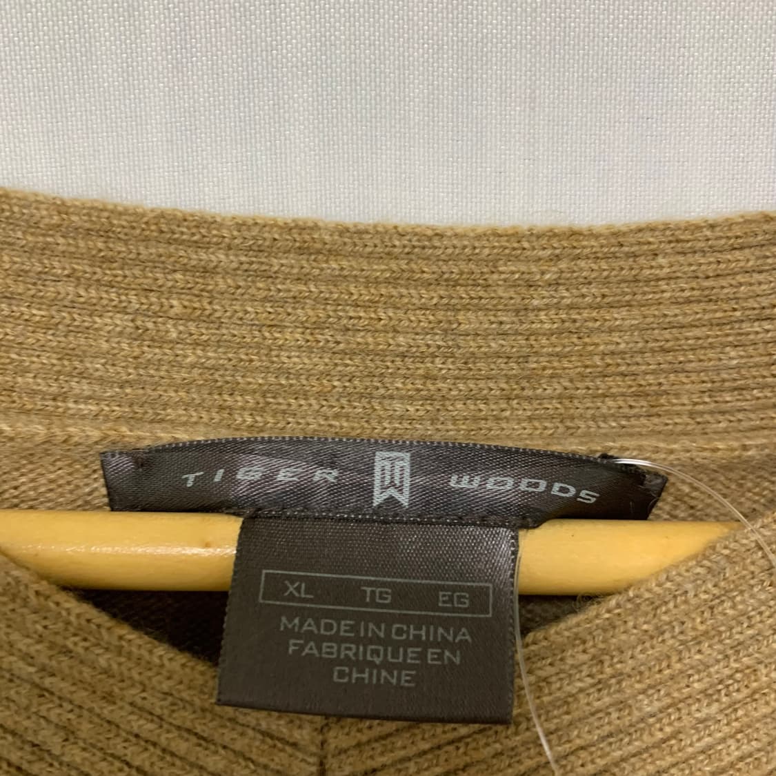 빈티지 캐시미어 100% 105사이즈 남성 니트 브라운 상품이미지7