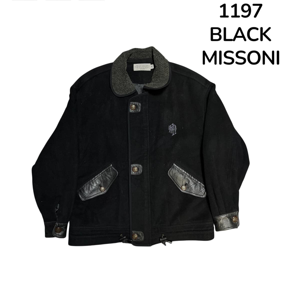 BLACK MISSONI SPORT 블랙 자켓 L 상품이미지2