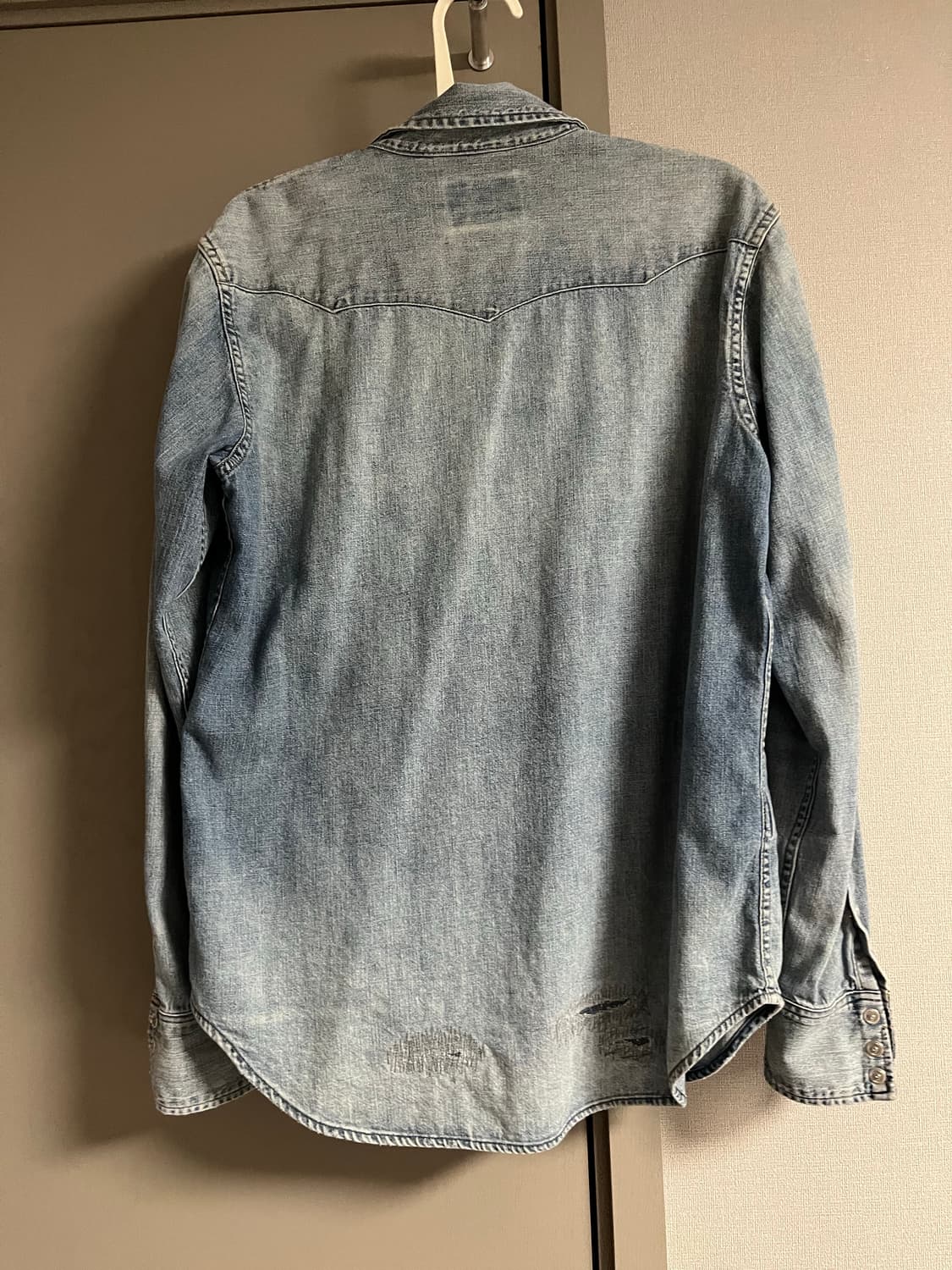 폴로 데님 셔츠 M 상품이미지2