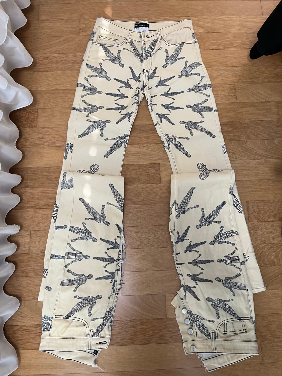 써저리 언본사이어티 콜라보 팬츠 상품이미지2