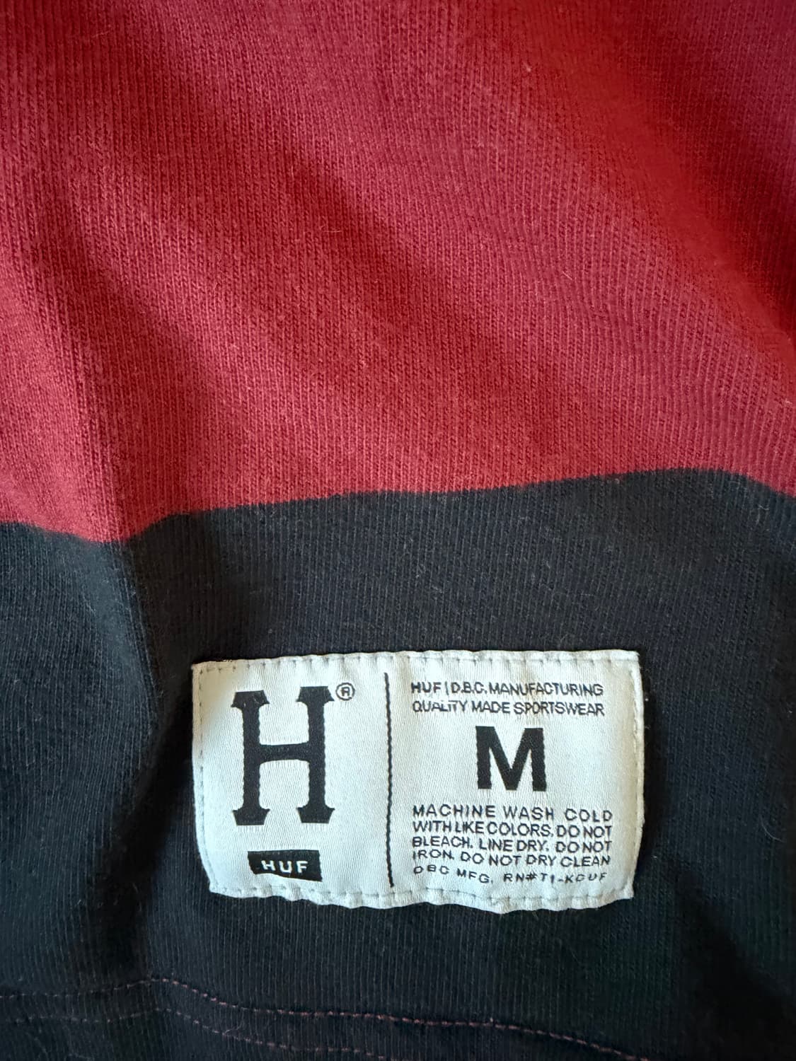 허프 럭비 스트라이프 맨투맨 상품이미지3