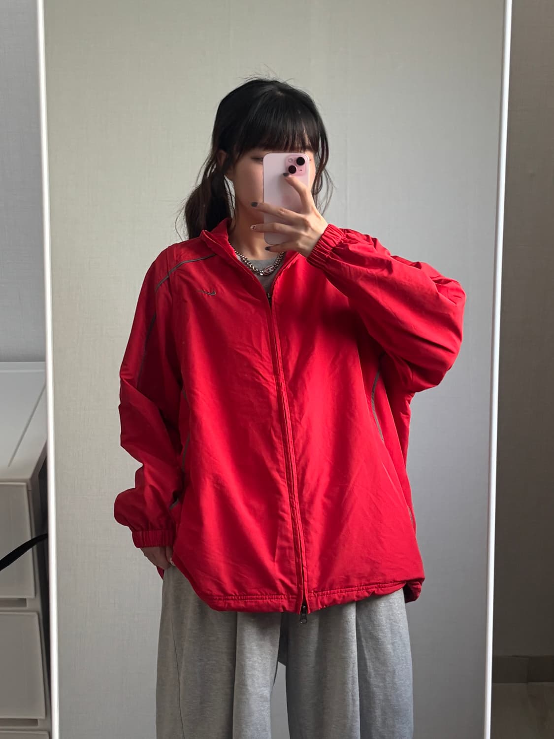 나이키 헤리티지 바람막이 L 상품이미지2