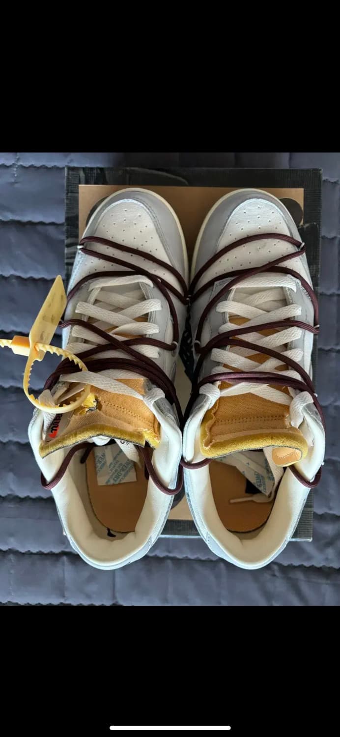 [Nike X Offwhite] Dunk Low lot46 상품이미지2