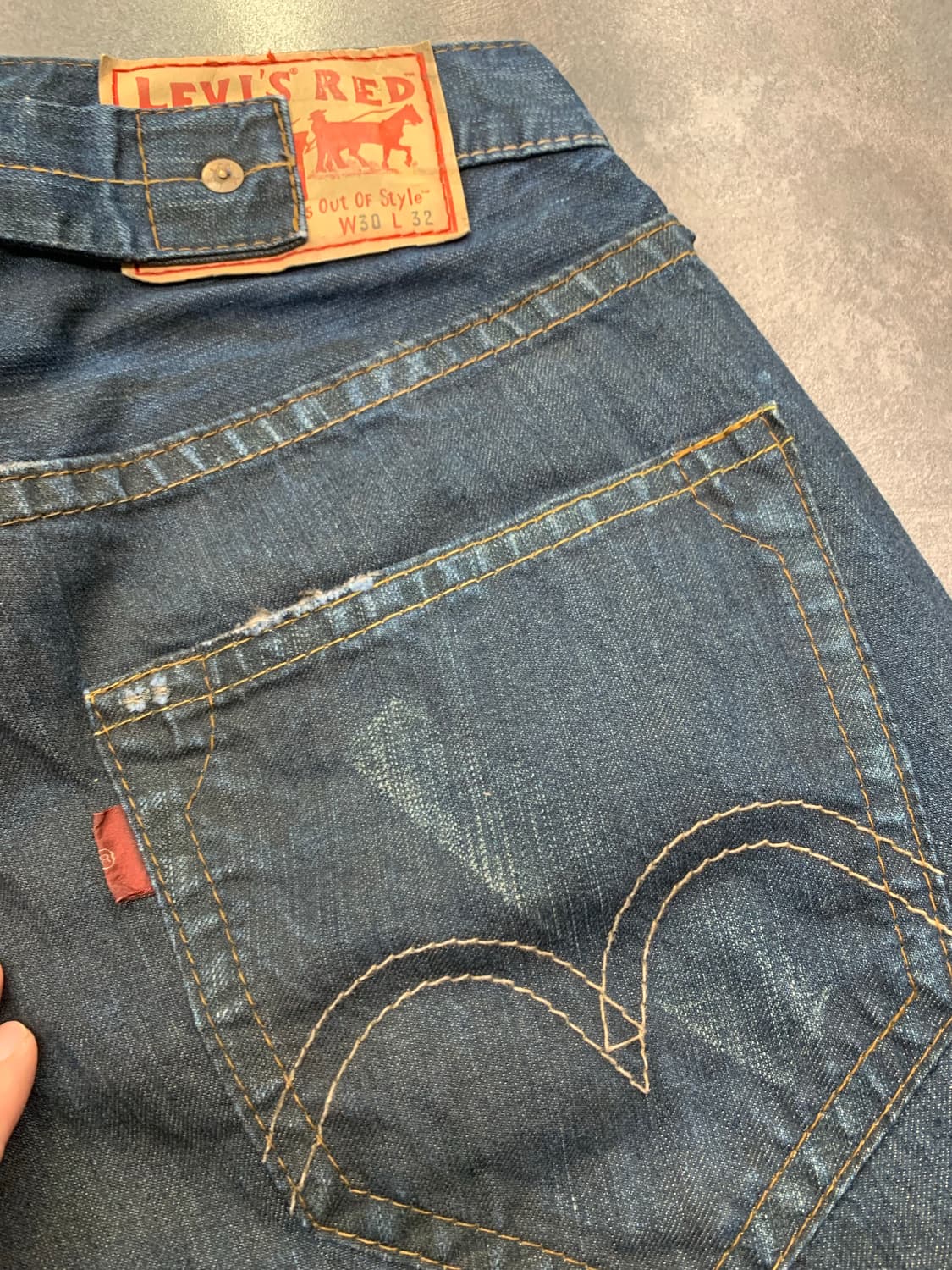 LEVIS RED 02/SS 리바이스 레드 오일 데님팬츠(30 사이즈) 상품이미지9