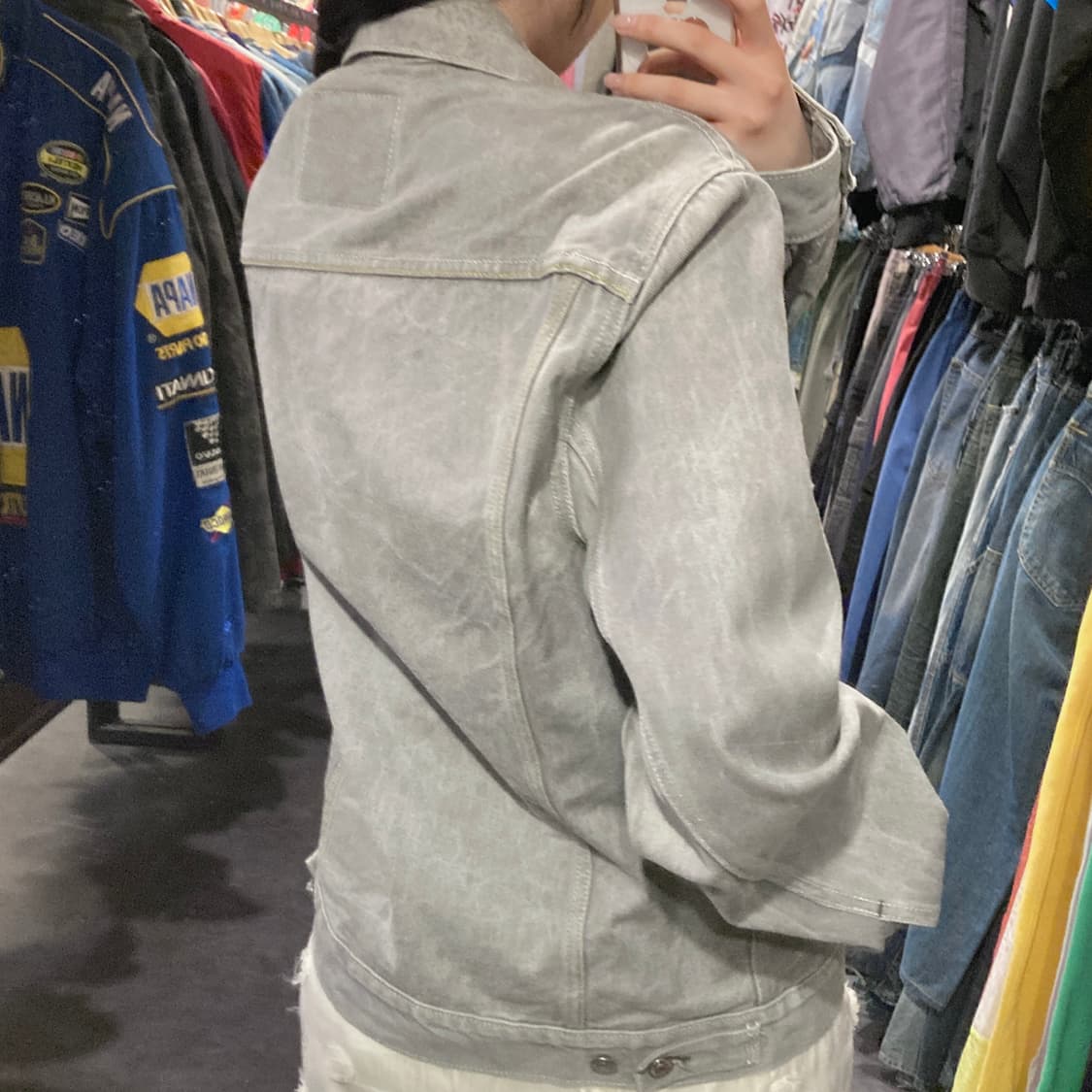 [IM] Levi's 리바이스 데님 트러커 자켓 그레이 상품이미지8