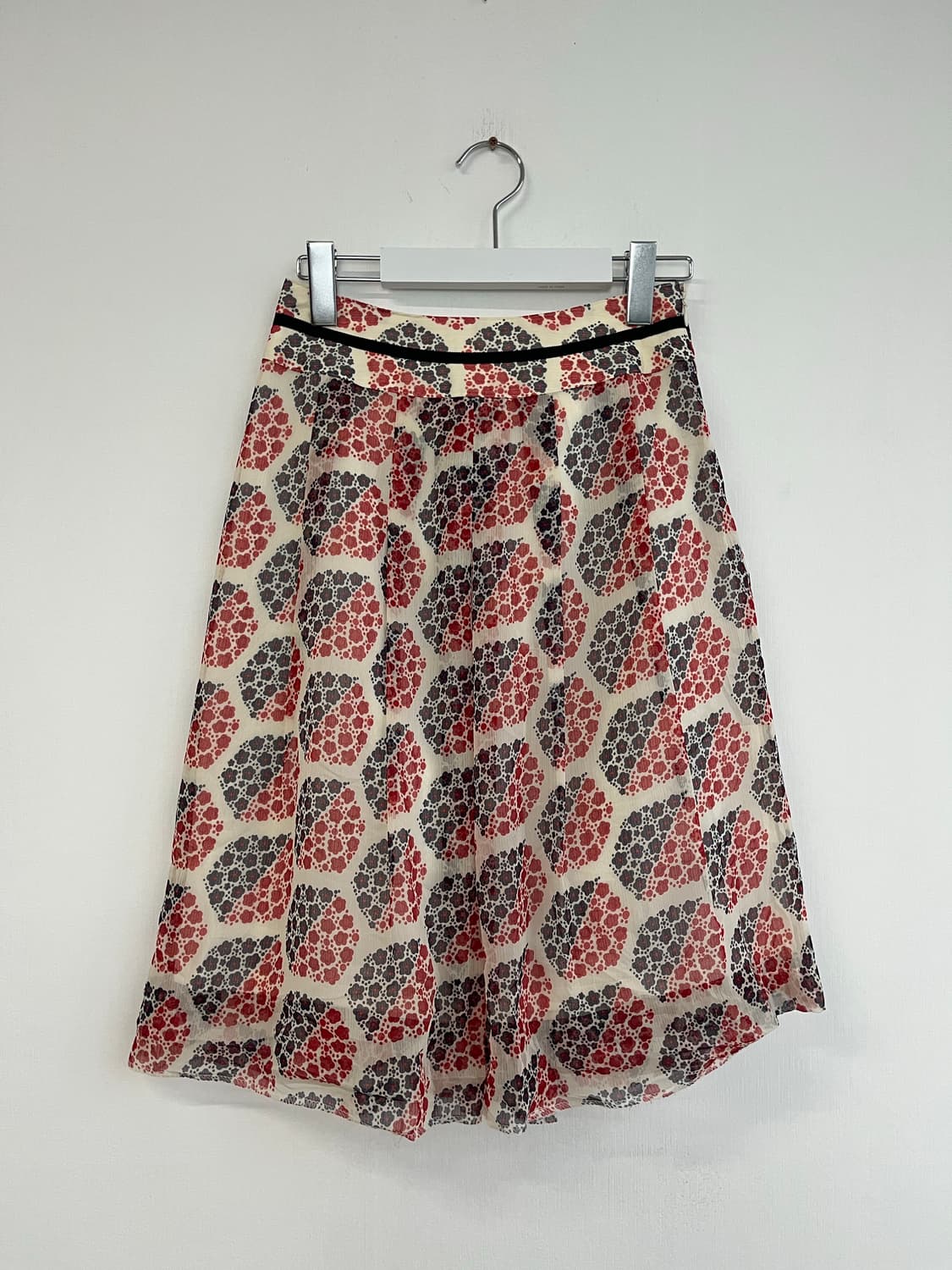 패턴 쉬폰 스커트 상품이미지1