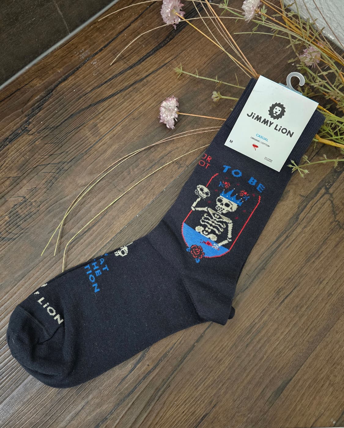 Jimmylion Hamlet 다크그레이 양말M 상품이미지3