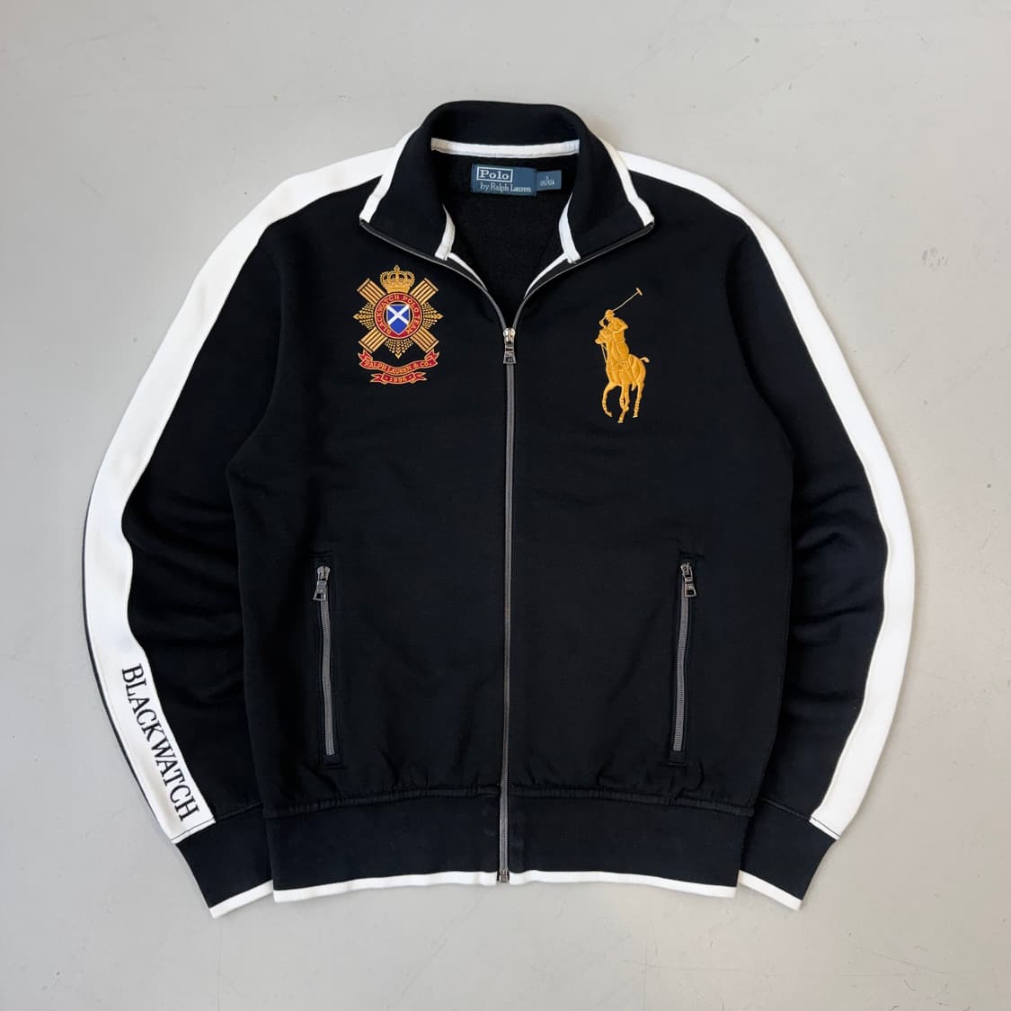 폴로 빅포니 블랙와치 치프키프 트랙탑 져지 상품이미지2