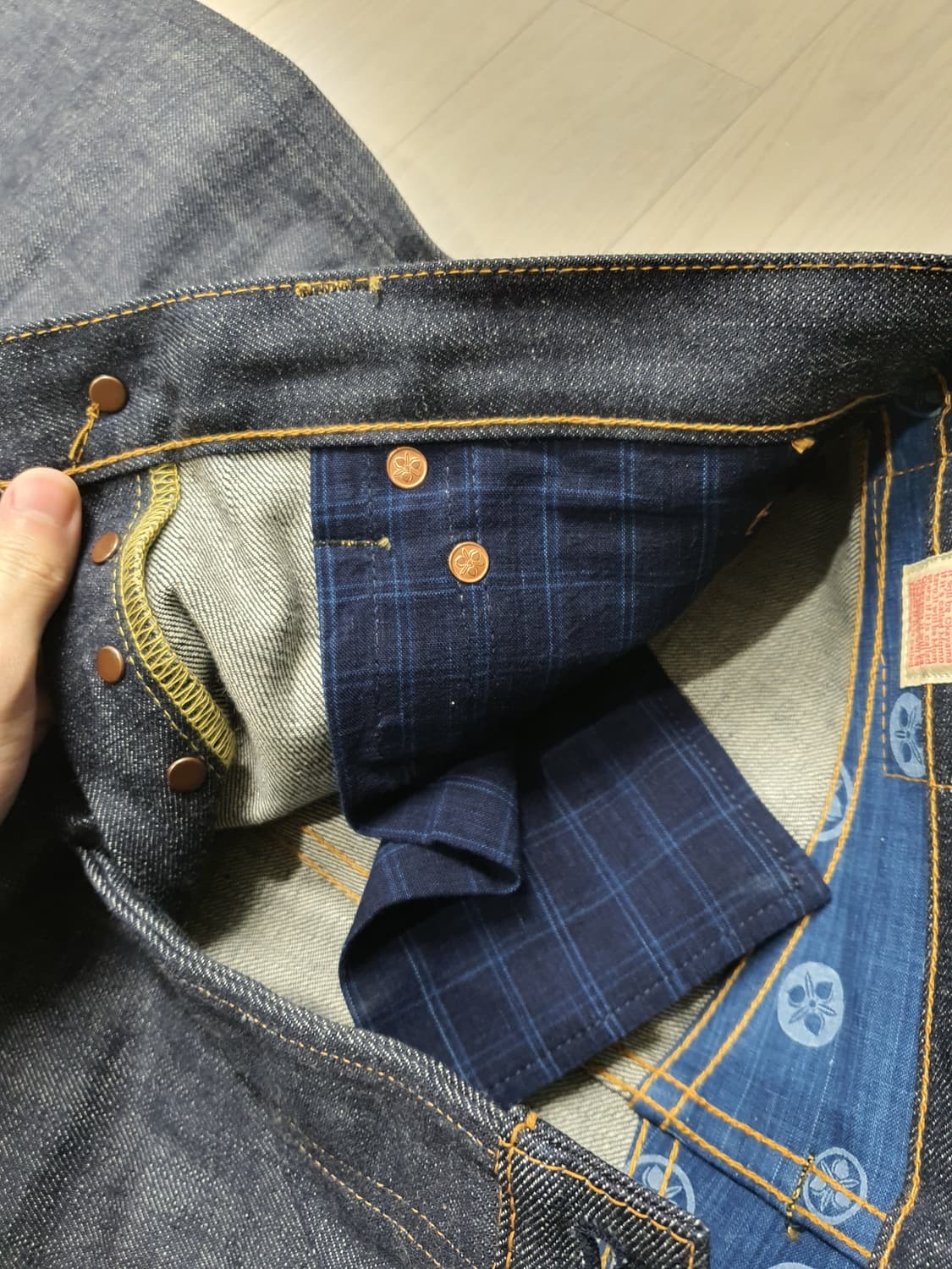 모모타로 진 셀비지 데님 0305-c 새상품 상품이미지4