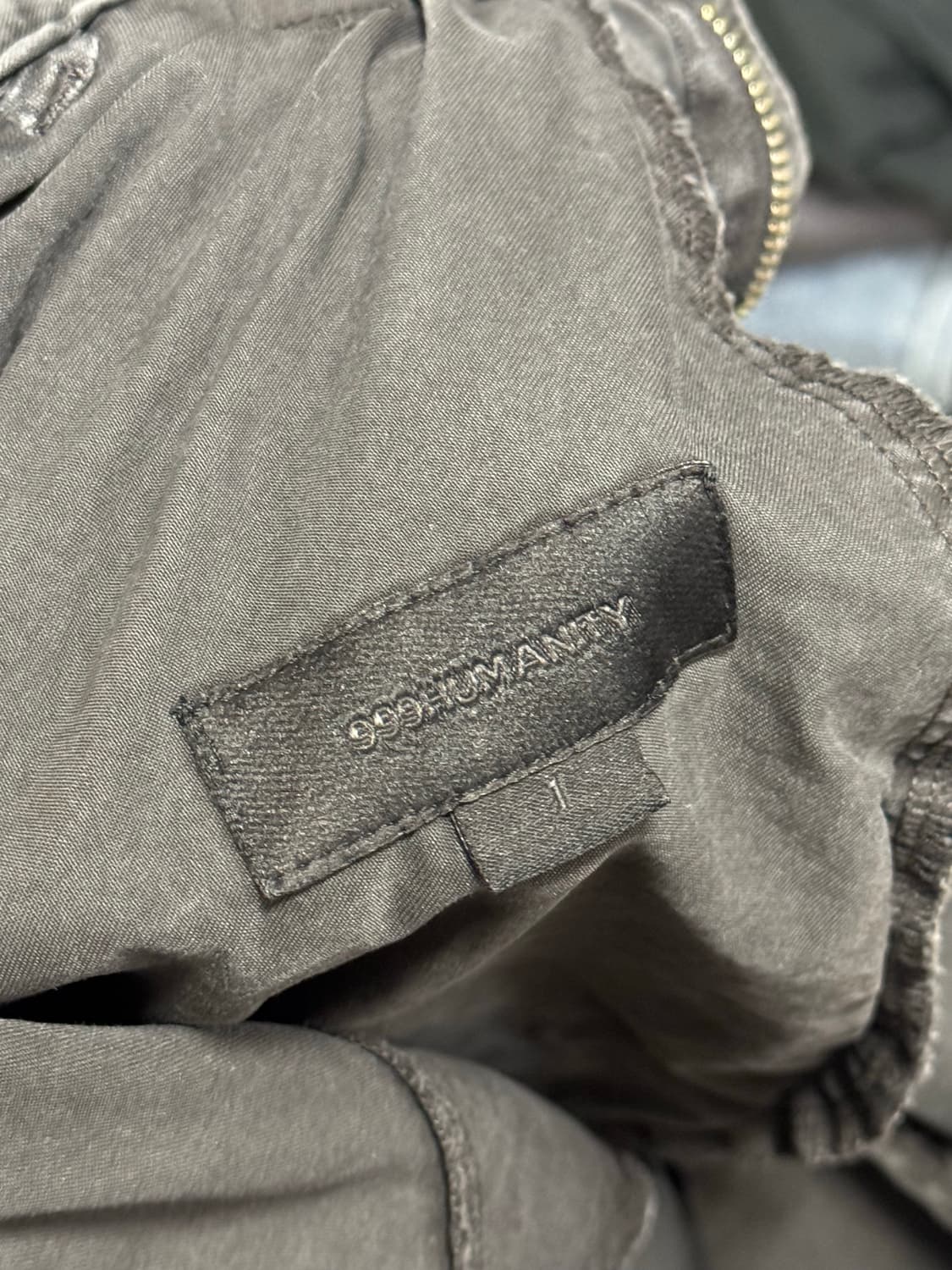 999휴머니티 어드벤처 다이드 카고팬츠 스톤그레이 상품이미지3