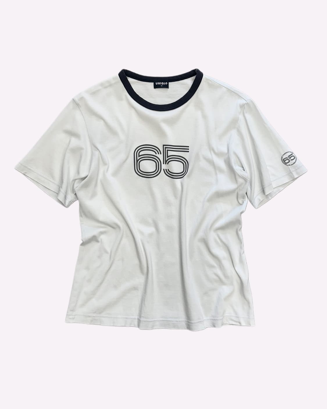 vintage uniqlo 65 printing t-shirt 상품이미지1
