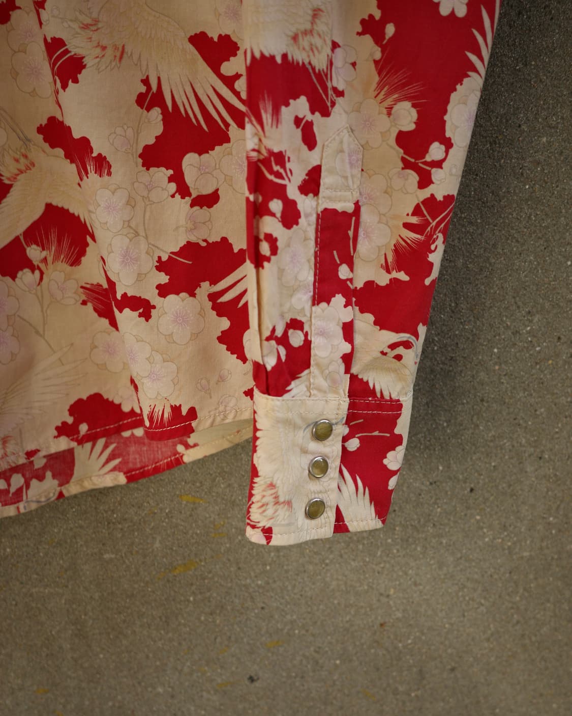 빈티지 Harold’s Gear 재패니즈 패턴 웨스턴 셔츠 상품이미지4