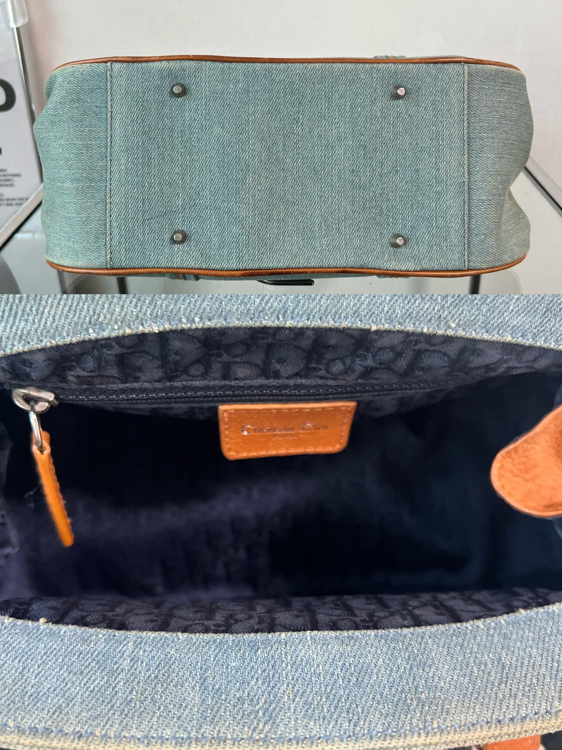 디올 데님 디텍티브 D참 FW2005 숄더백 상품이미지8