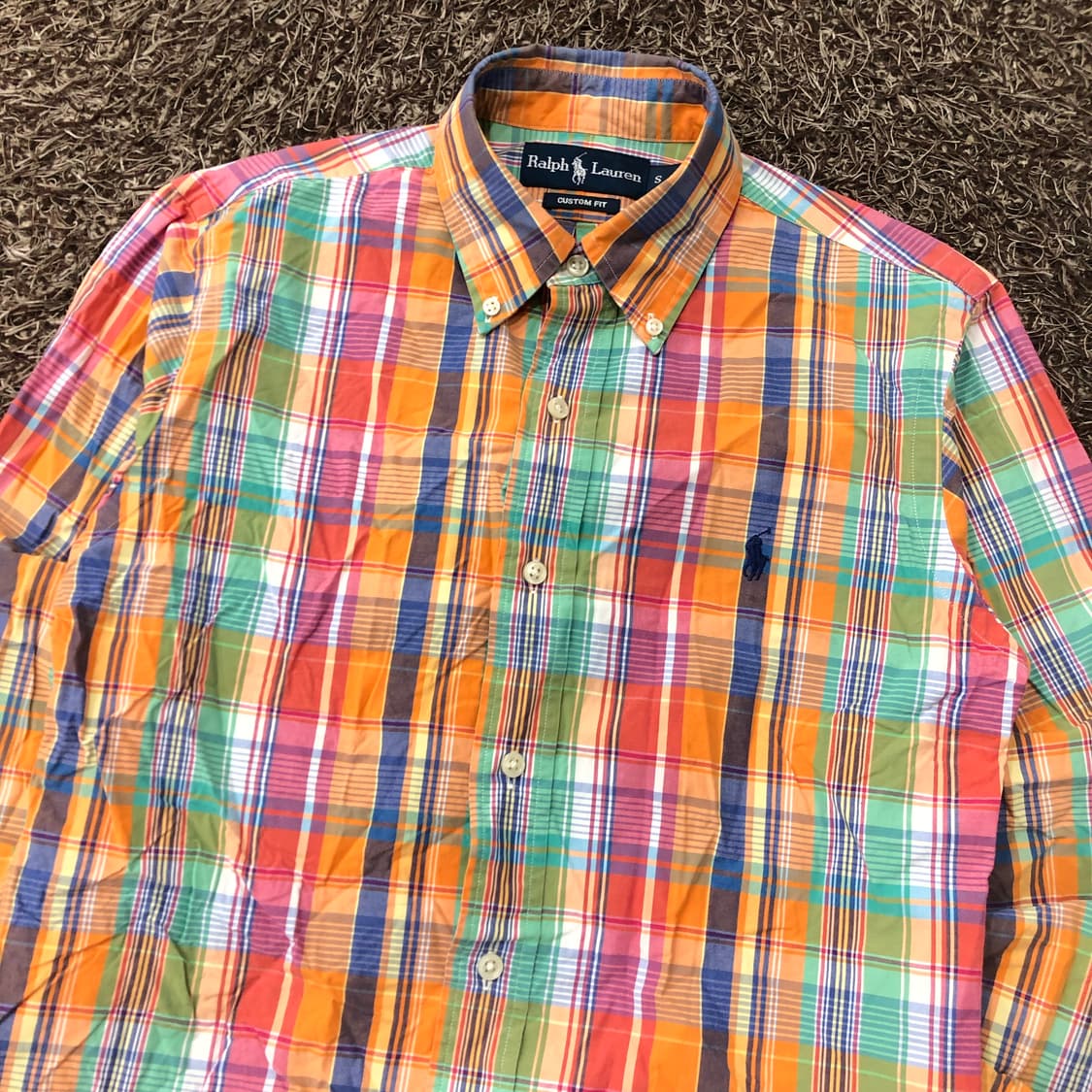 폴로 랄프로렌 멀티컬러 체크 셔츠 상품이미지2