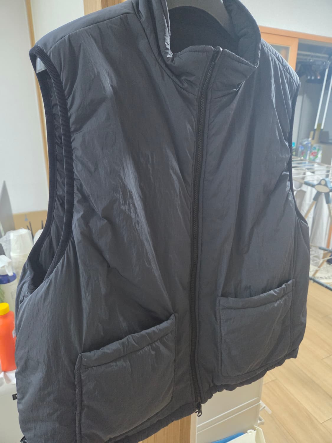 발루트 리버시블 패디드 베스트 블랙차콜 3사이즈 상품이미지2