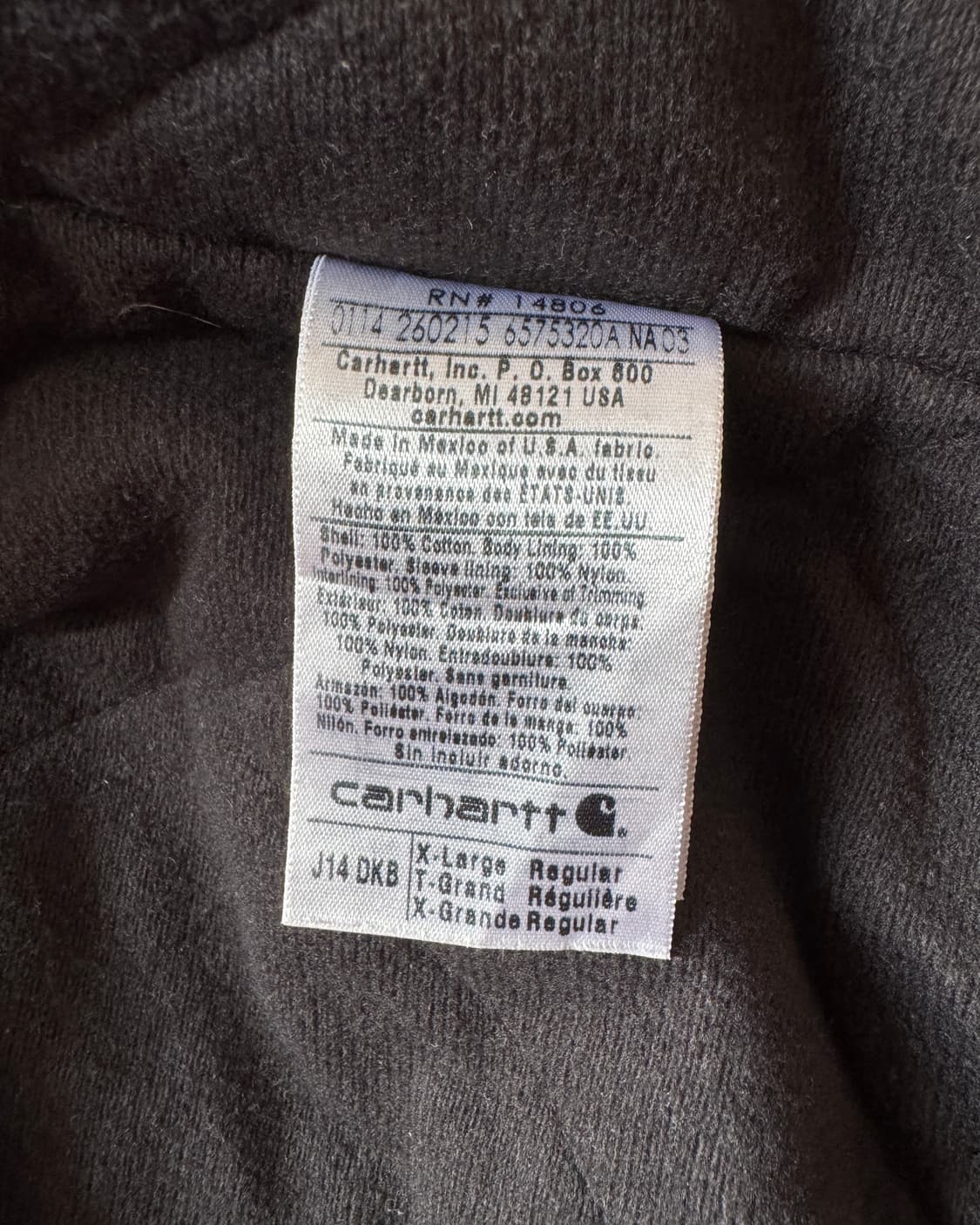 XL 칼하트 산타페 J14 DKB 상품이미지6