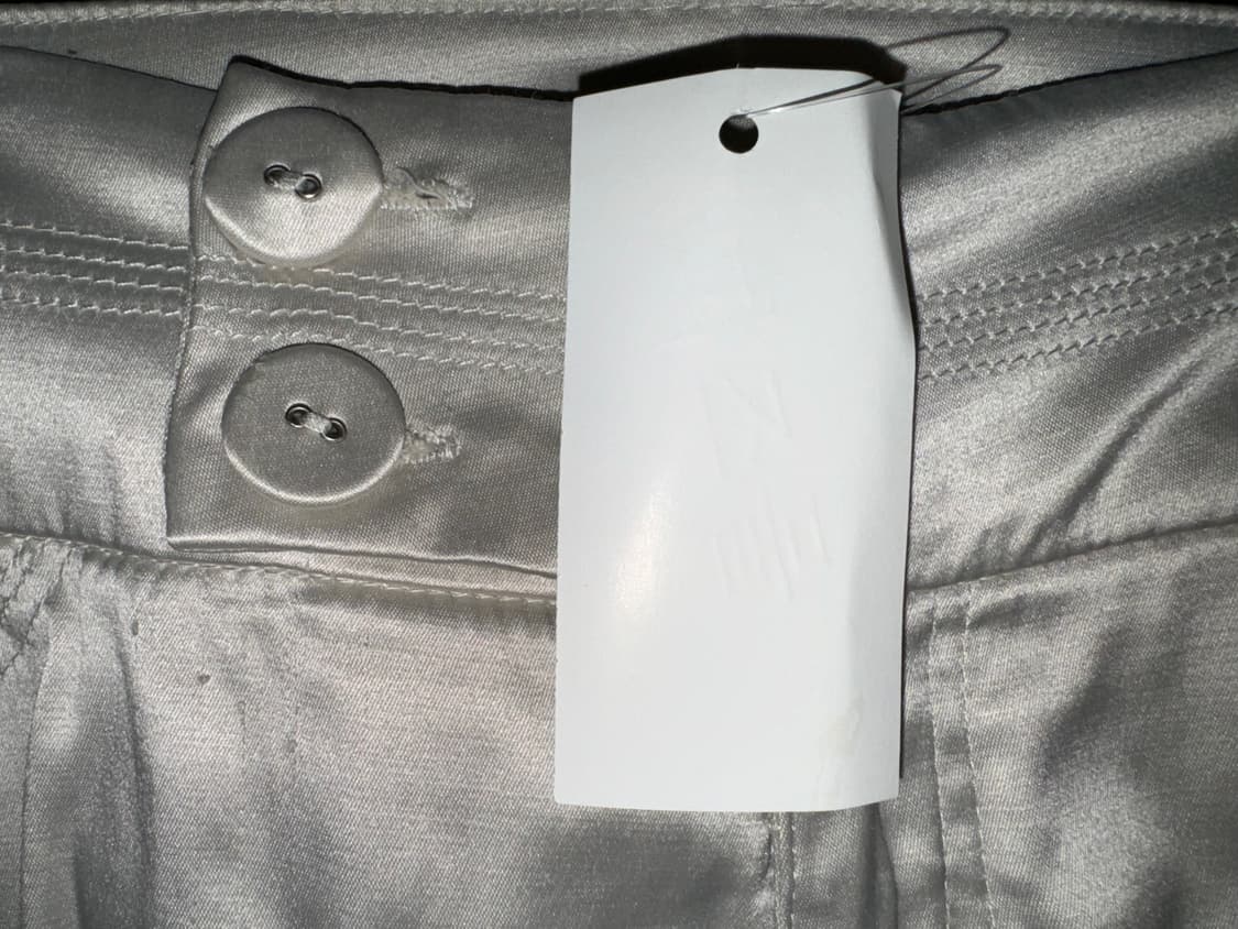 택포) 피조물 새틴 셔링 카프리 팬츠  상품이미지2