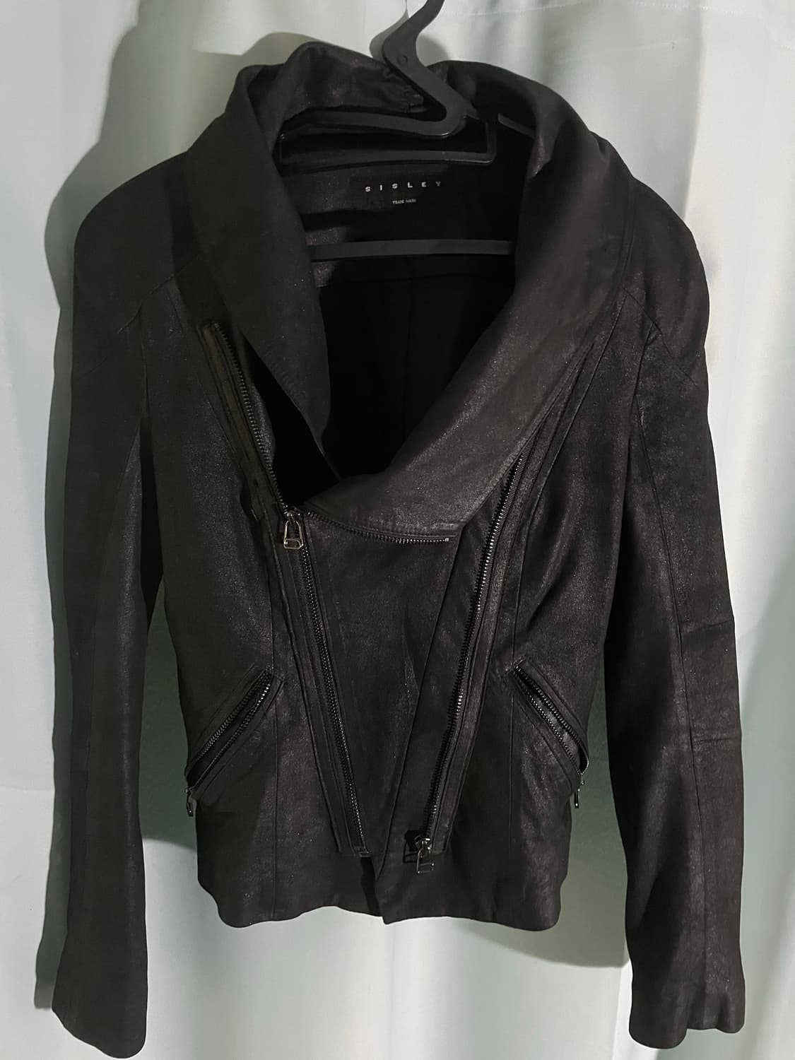 multi-zipway leather jk 상품이미지1