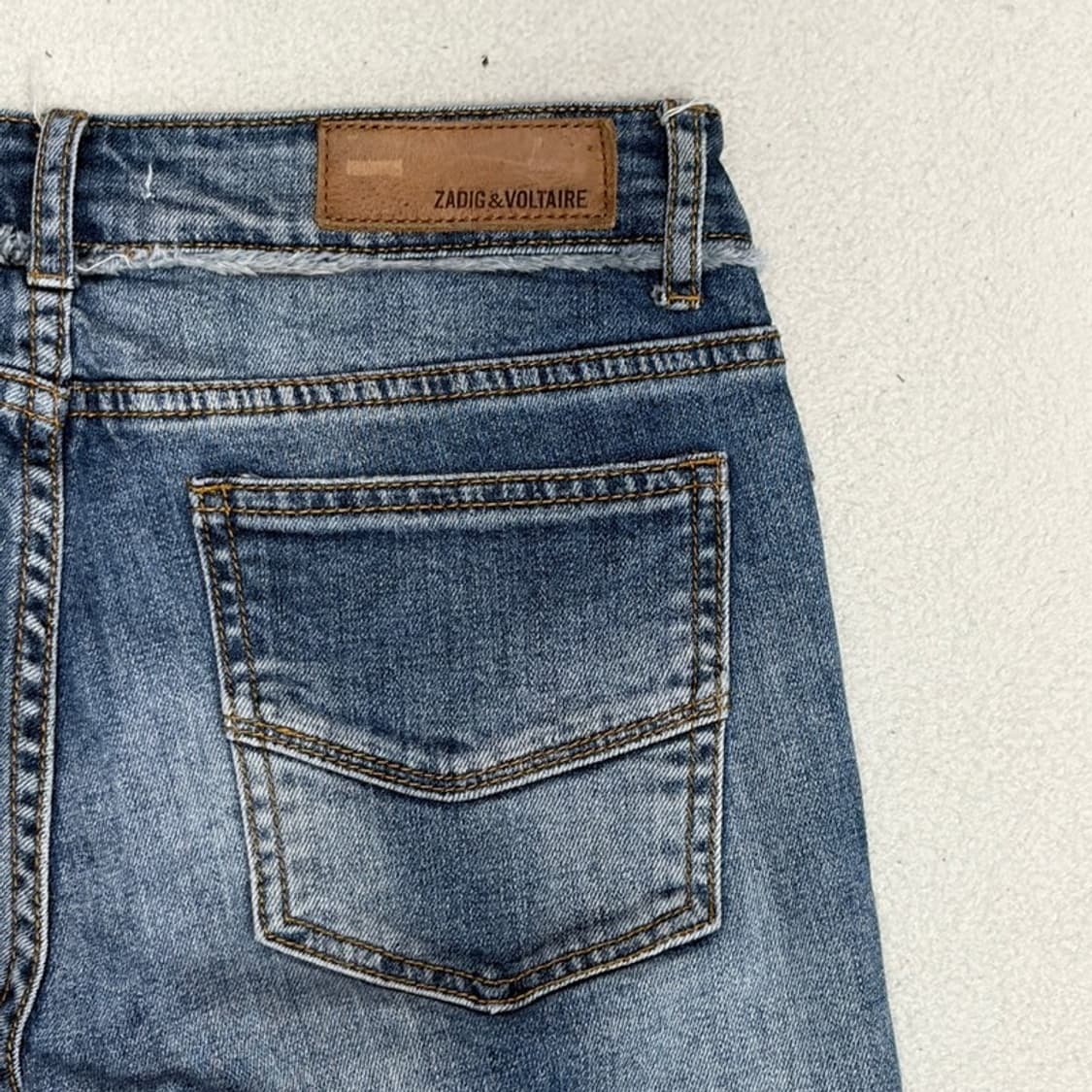 ZADIG&VOLTAIRE 데님 워싱 진 25 상품이미지7