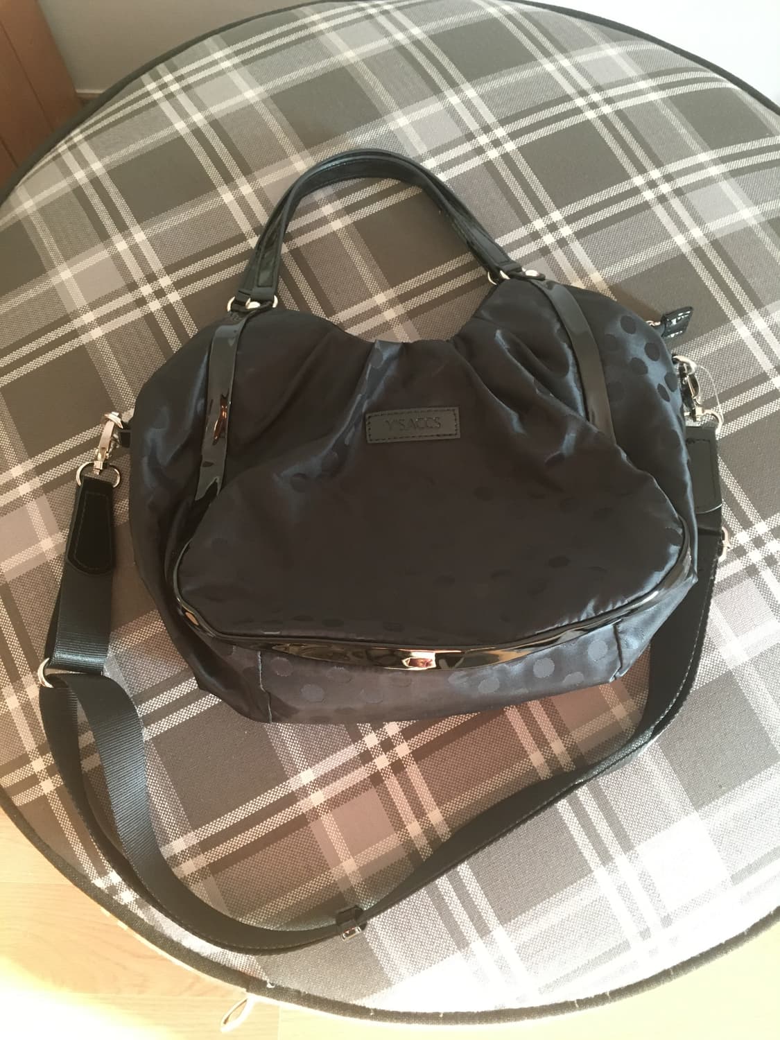 Y'saccs 요지 야마모토 도트 토트백 크로스백 상품이미지3