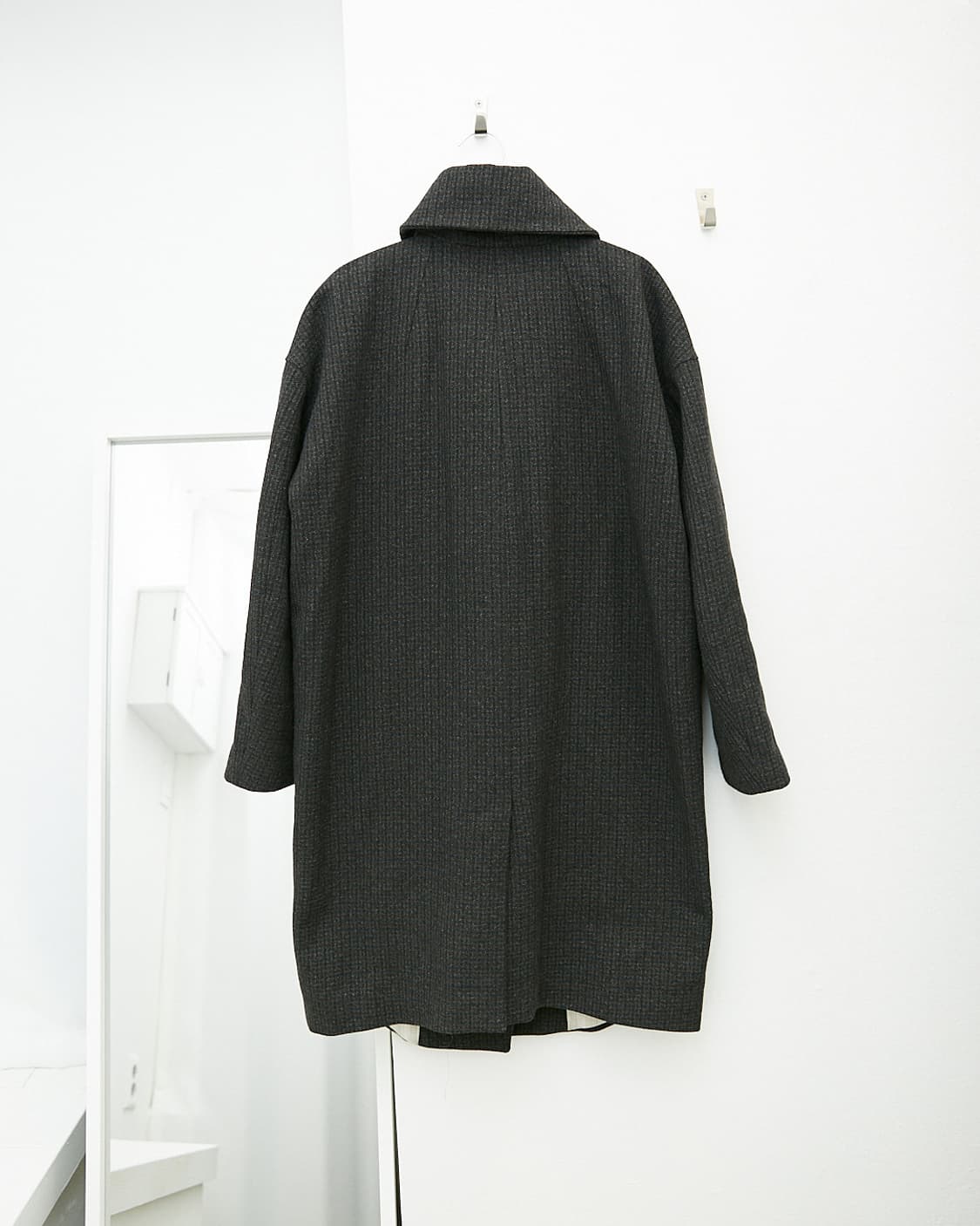 Check Patten Double Coat 상품이미지6