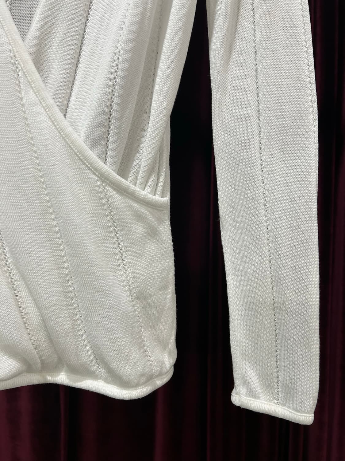 VALENTINO GARAVANI v neck wrap knit 상품이미지5