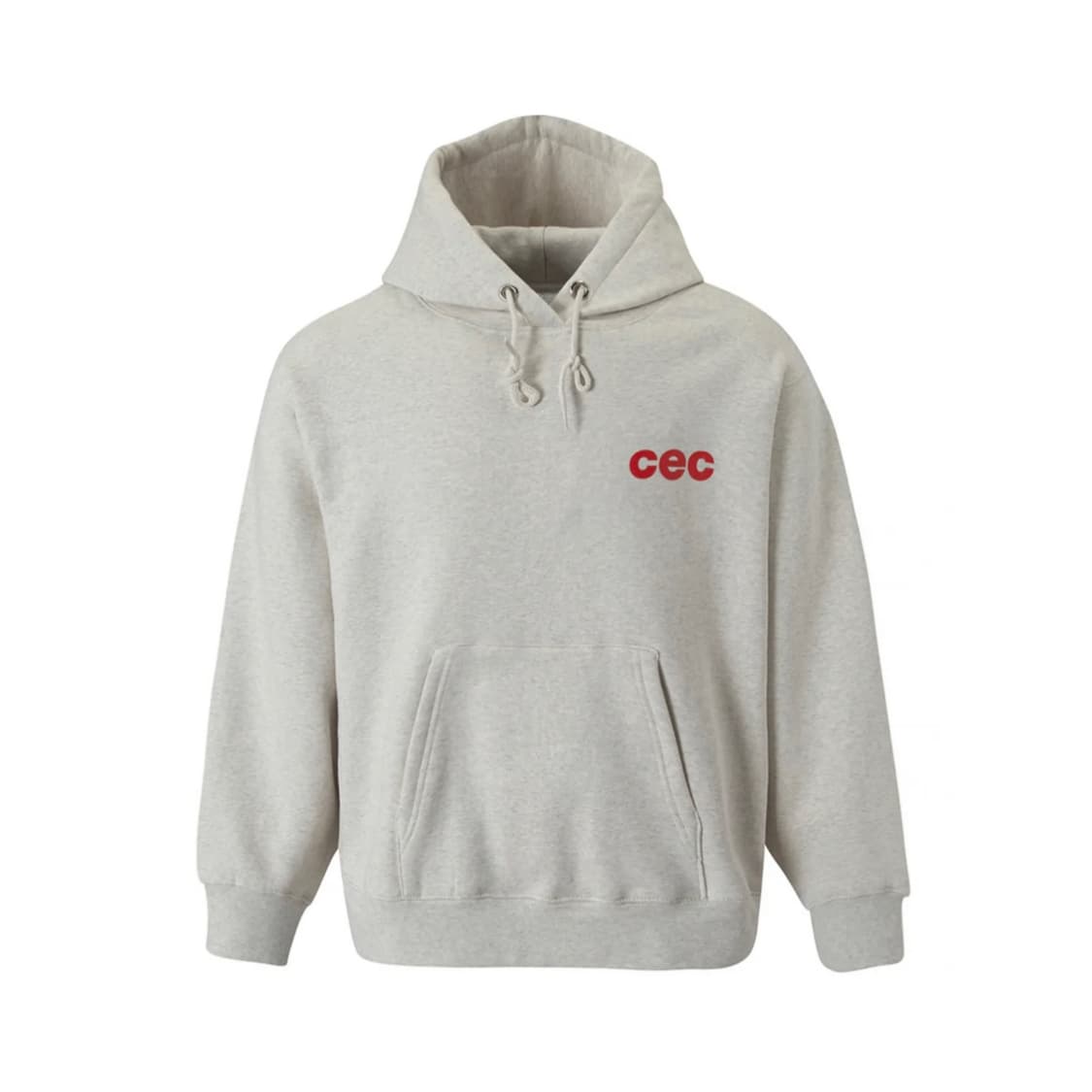 (size S) 챈스챈스 후드 티셔츠 오트밀 오버사이즈 후디 기모 상품이미지1