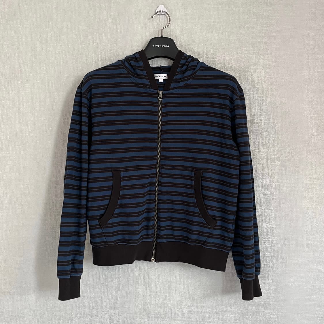 사파리스팟 스트라이프 후드집업 상품이미지1