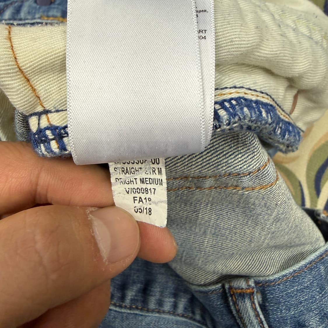 (36)갭 GAP 중청데님팬츠(빅사이즈) 상품이미지6