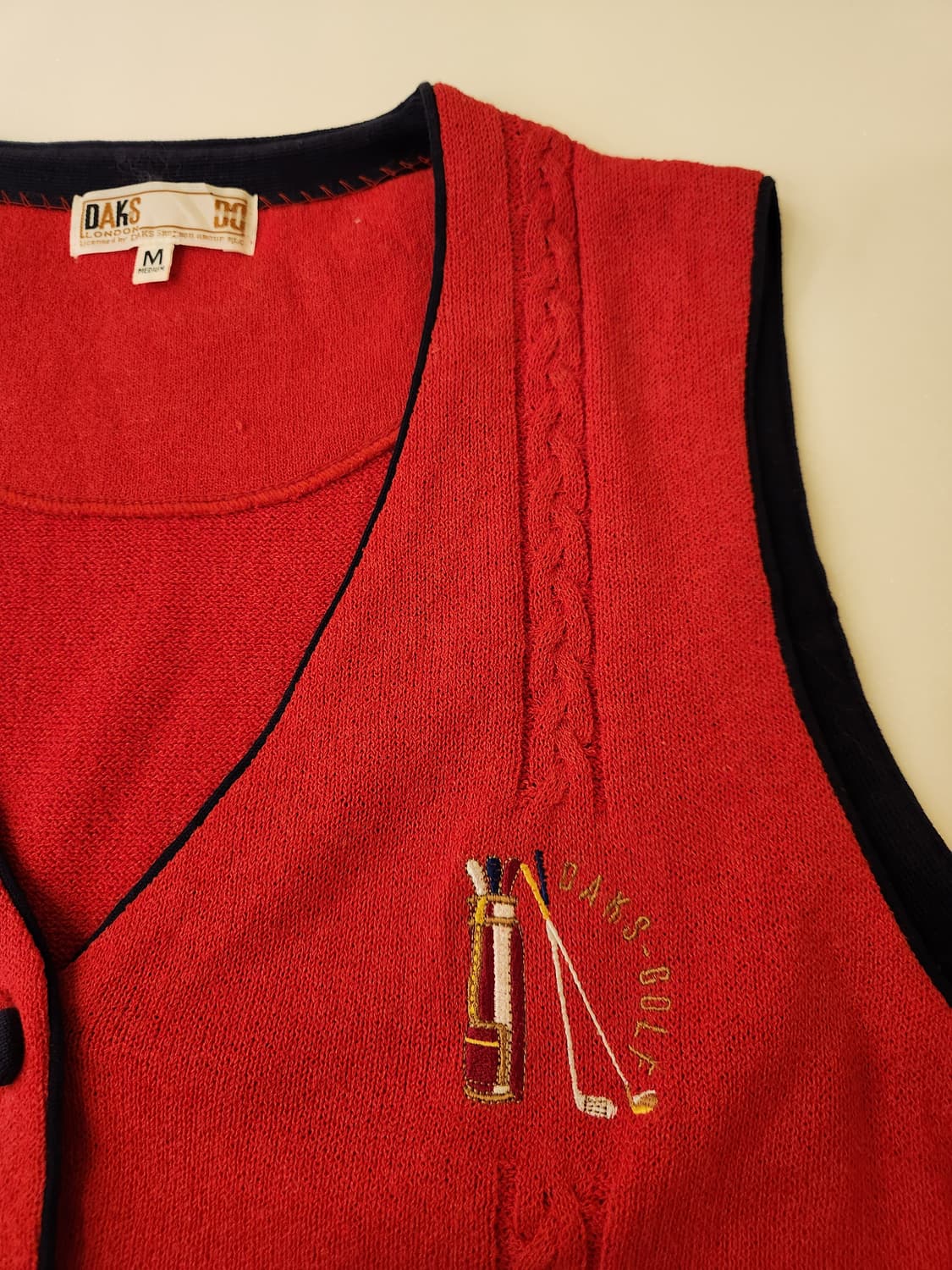 닥스 니트 조끼 상품이미지2