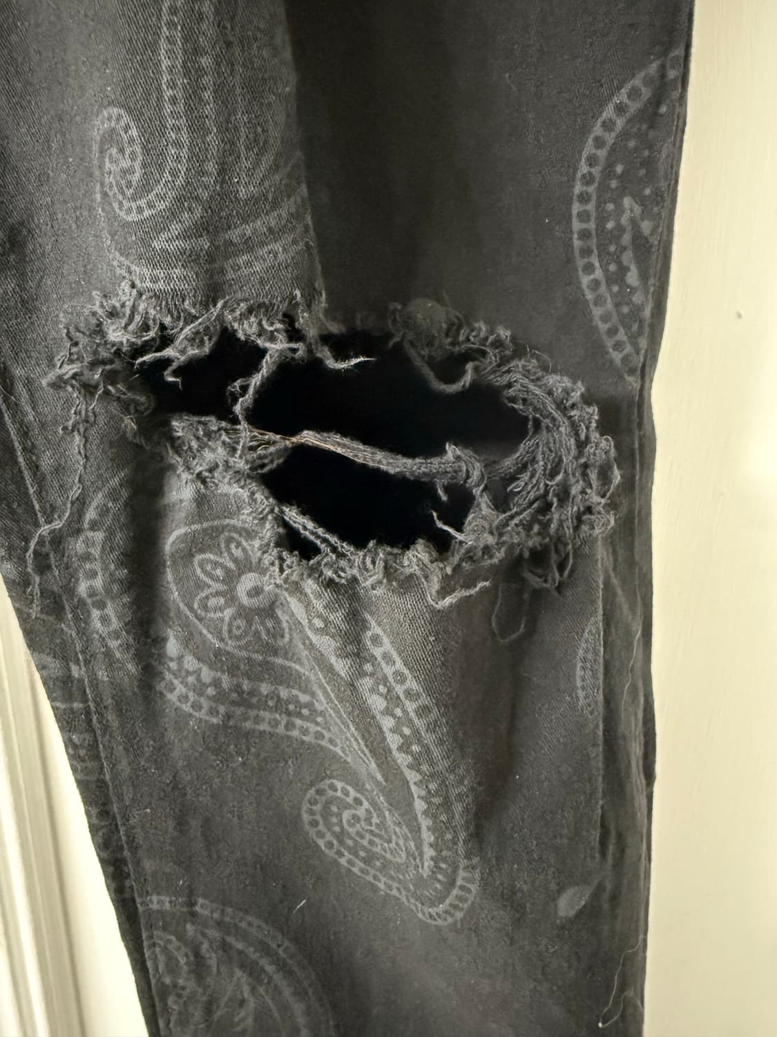 빈티지 반다나  무파흑청 Amiri 맛  스키니진 상품이미지6