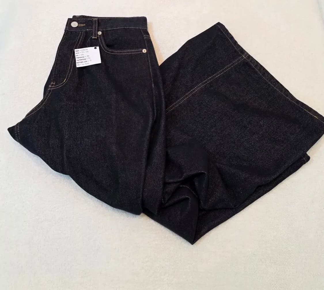 VIRKIN 와이드 청바지 상품이미지5