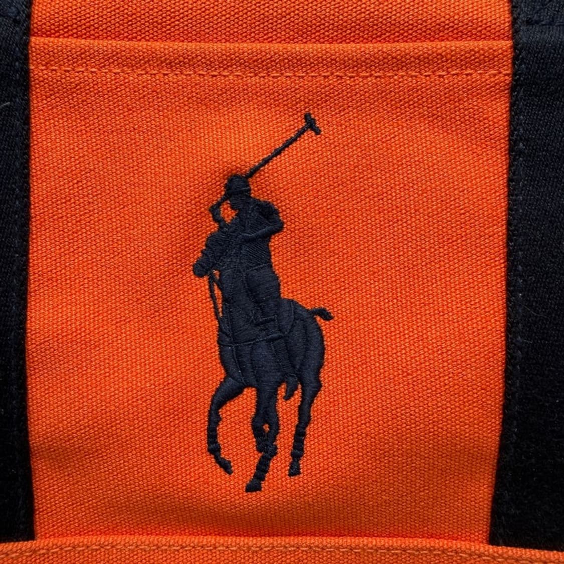 폴로 랄프로렌 빅포니 캔버스 토트백 오렌지 상품이미지3