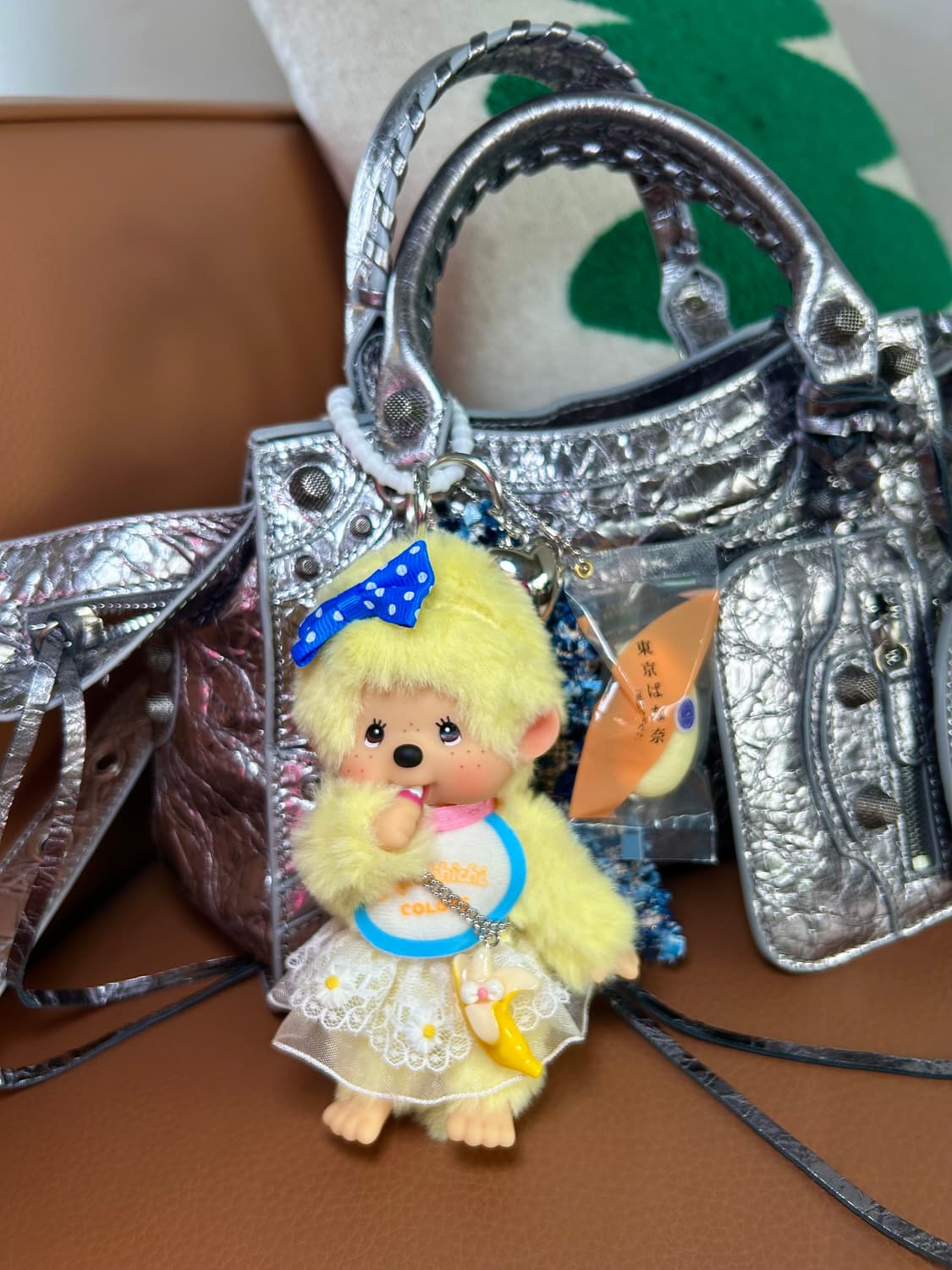 (78)정품몬치치 커스텀키링🍌🙈도쿄바나나💛-2 상품이미지4