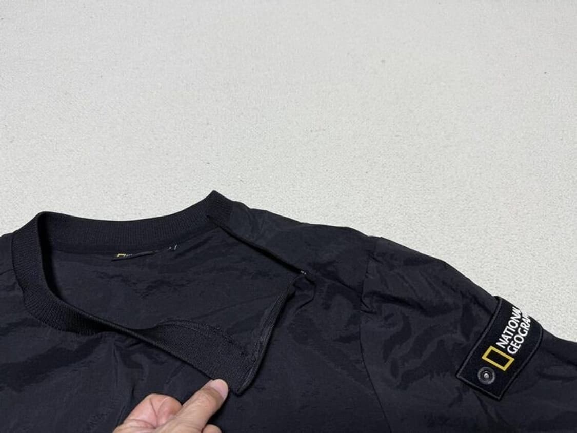 내셔널지오그래픽 우븐 맨투맨 티셔츠 남성용 100사이즈 상품이미지3