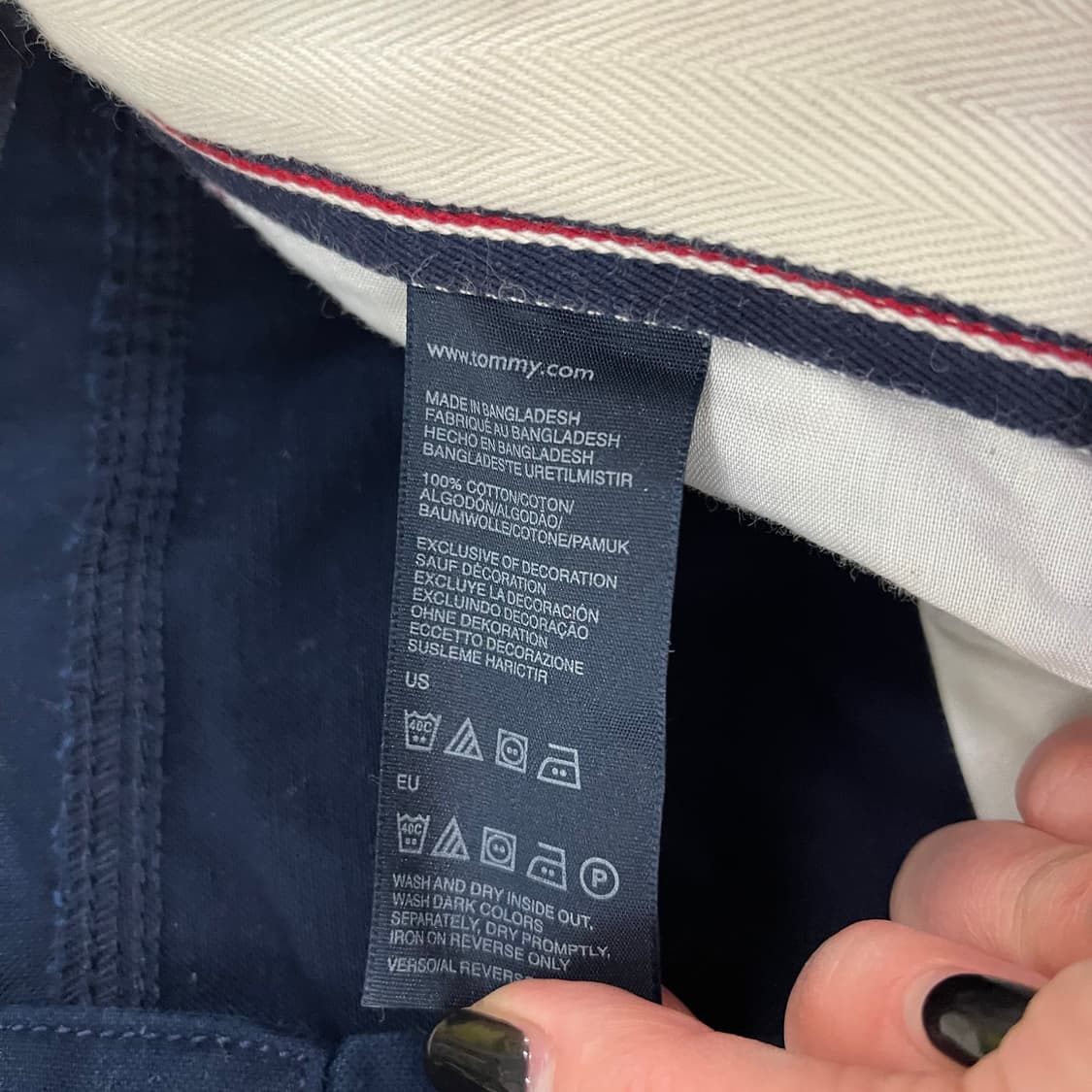 32/30 타미힐피거 치노팬츠 면바지 0219M 상품이미지4