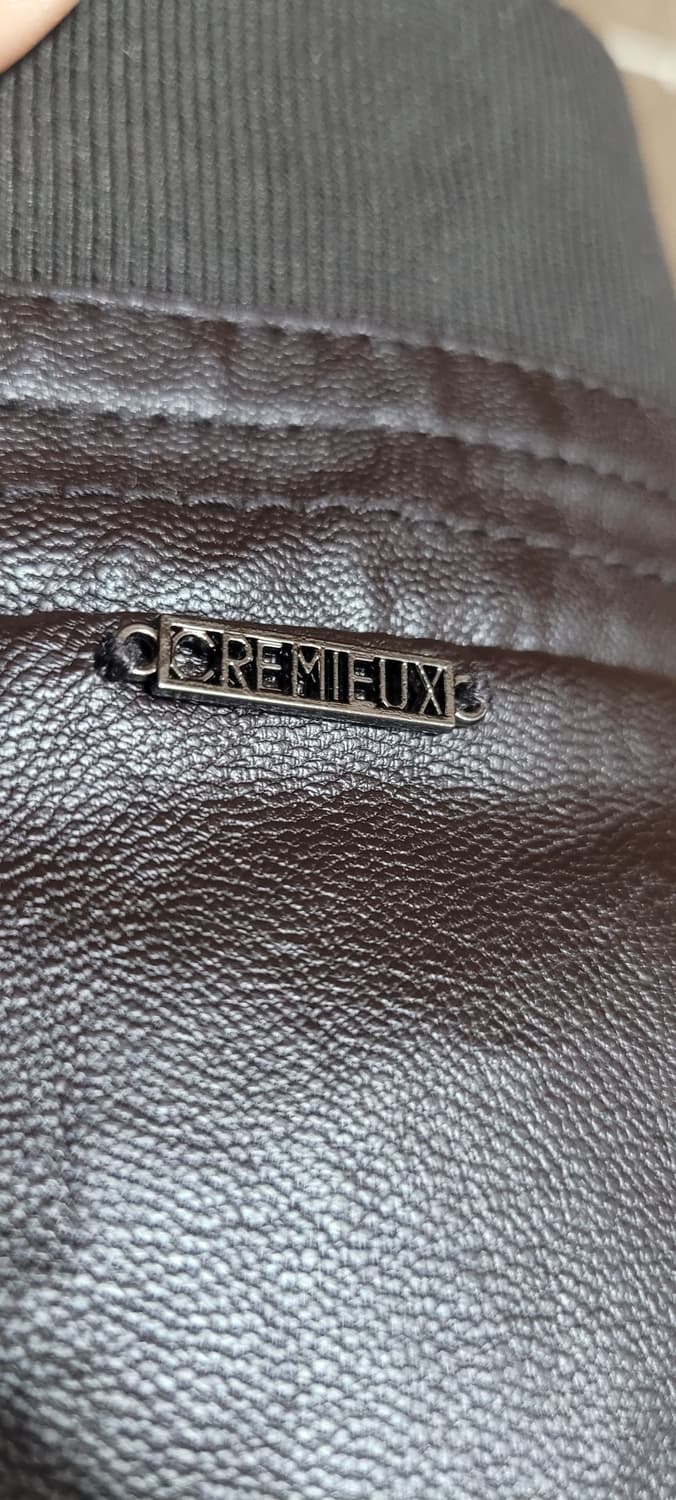 (남성100사이즈) 다니엘크레뮤 가죽자켓 상품이미지5