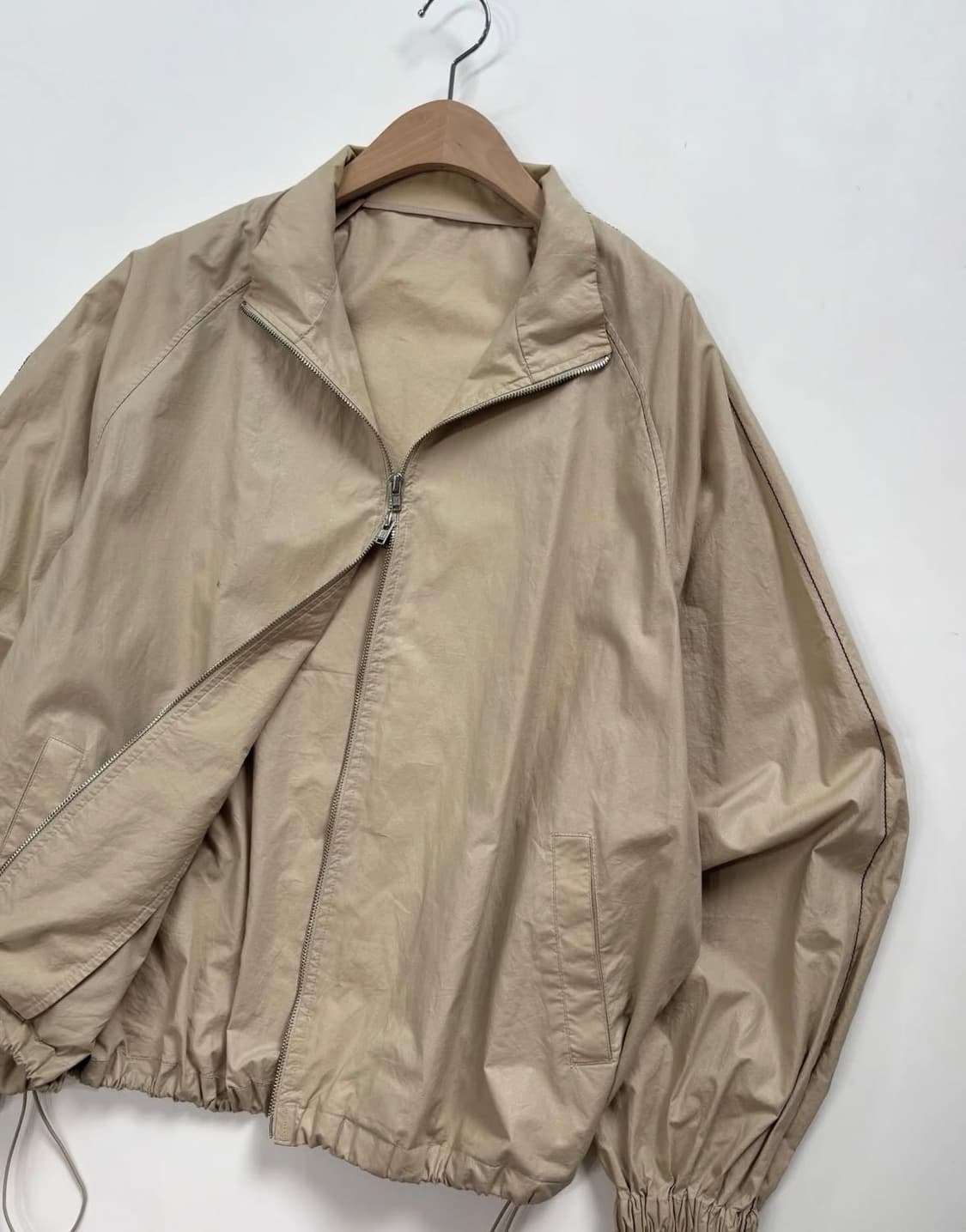 마땡킴 베이지 코튼 투웨이 자켓 상품이미지3