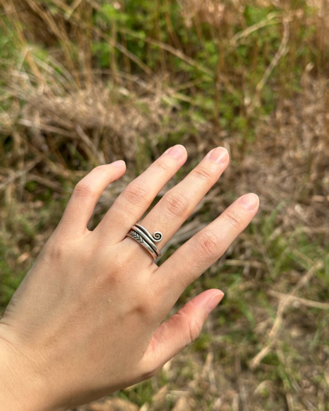 Spiral path karensilver ring 🌀 상품이미지4