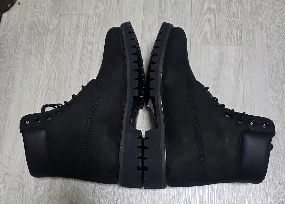 팀버랜드 6인치 워터프루프 프리미엄 블랙 워커 부츠 255 상품이미지8